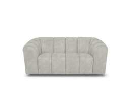 Rhianna 2 Seater Fabric Sofa - Marble Stone