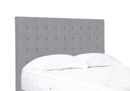 Artisan Collection Dot Medium Floor Standing Headboard - Single - Aston Silver