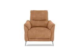 Daytona Fabric Power Recliner Chair - Dexter Pumpkin