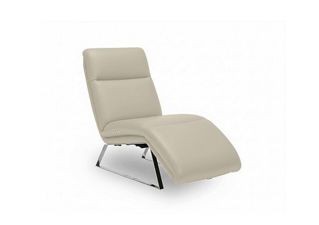 Rhianna Leather Power Recliner Chaise Chair