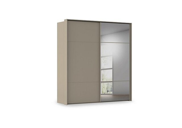 Rauch - Haven 210cm 2 Door Slider Wardrobe with 1 Décor Door and 1 Mirror Door