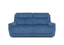Sloane Fabric 3 Seater Power Recliner Sofa with Power Headrests - Dexter Wave