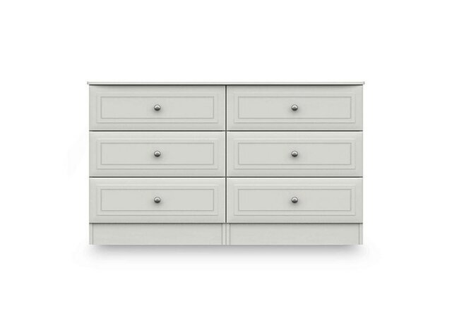 London Bedrooms - Marylebone 6 Drawer Chest - White