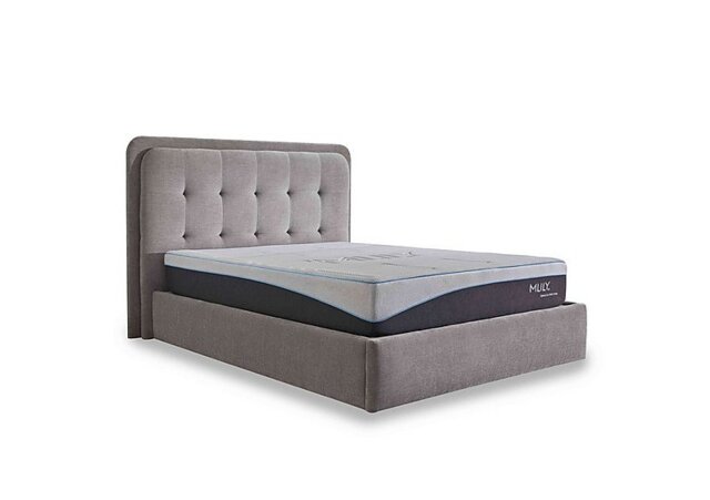 Ray LED End Lift Ottoman Bed Frame - Double