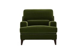 The Lounge Co. - Romilly Fabric Armchair - Woodland Moss