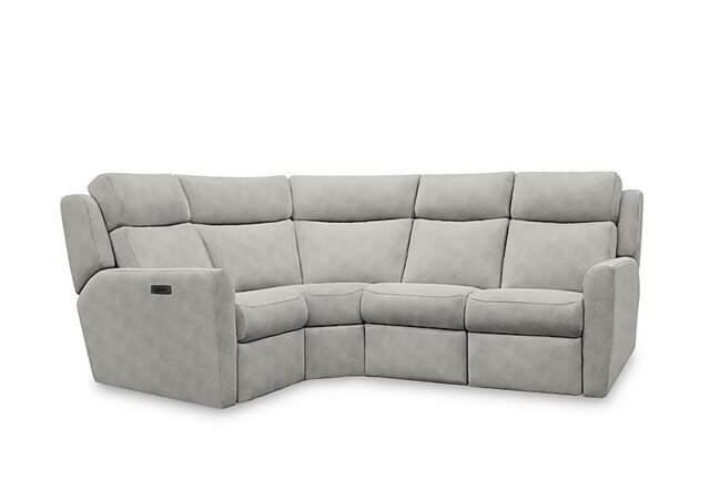 G Plan - Wren Small Fabric Corner Sofa with Power Recliner