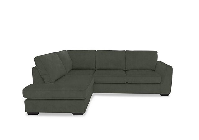 Dinky Fabric Left Hand Facing Corner Chaise End Sofa - Manhattan Pine