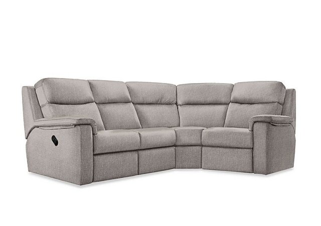 G Plan - Thornbury Fabric Manual Recliner Left Hand Facing Corner Sofa - Libby Sand
