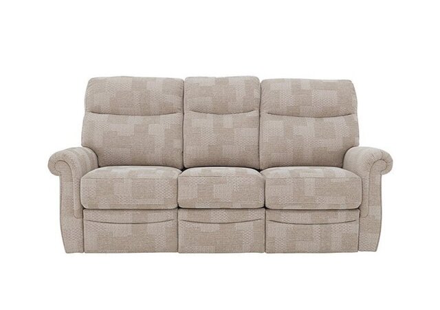 G Plan - Avon 3 Seater Fabric Power Recliner Sofa - Faro Mist - Sofas and Armchairs