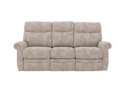 G Plan - Avon 3 Seater Fabric Power Recliner Sofa - Faro Mist - Sofas and Armchairs