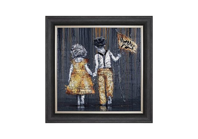 La Balade Parisienne Framed Picture