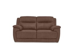 Touch 2 Seater Heavy Duty Fabric Sofa - Hazelnut