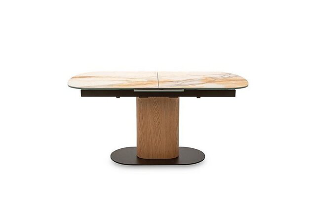 Arno Pop Up Extending Dining Table - 160-cm - In Time for Christmas