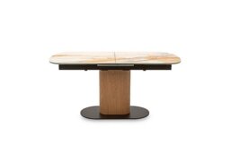 Arno Pop Up Extending Dining Table - 160-cm - In Time for Christmas