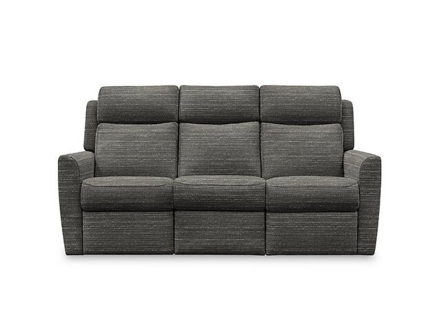 G Plan - Wren 3 Seater Fabric Recliner Sofa with Headrests and Power Lumbar - Victoria Slate