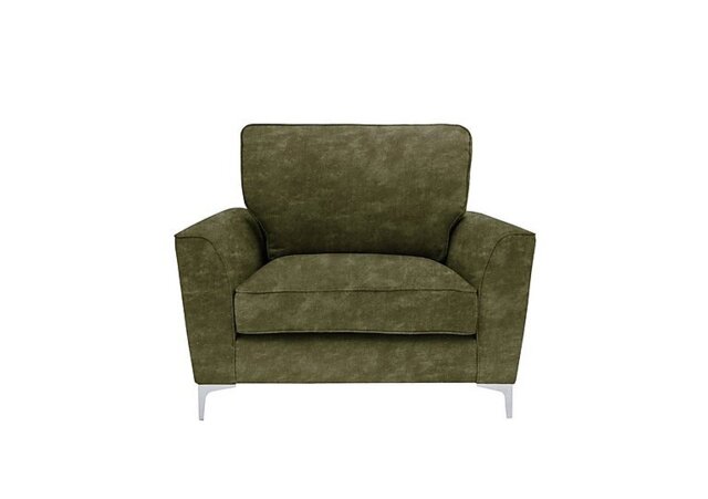 Legend Fabric Armchair with Light Feet - Sublime Olive
