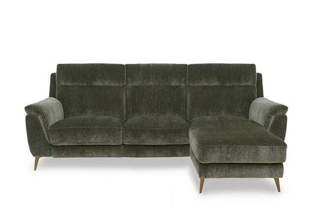 Eclipse Fabric 3 Seater Right Hand Facing Chaise End Sofa