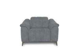 Angelo Fabric Power Recliner Chair with Power Headrest - Dove Grey