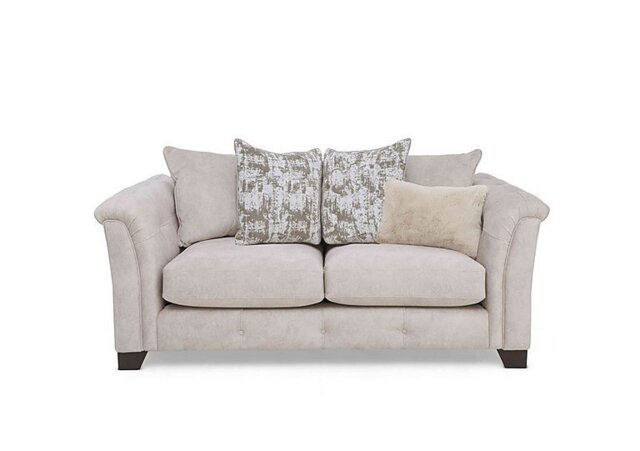Aura 2 Seater Scatter Back Sofa - Enzo Cream