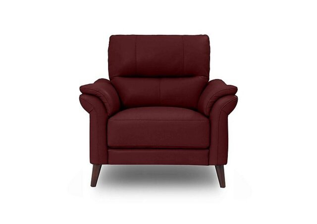 Winner NC Leather Armchair - Ruby