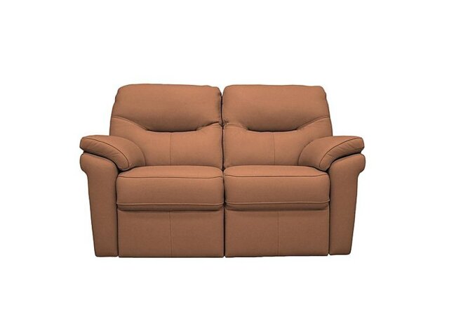 G Plan - Seattle 2 Seater Leather Power Recliner Sofa with Heated Seats - Texas Tan