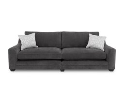 Regency 4 Seater Split Frame Sofa - Aston Steel