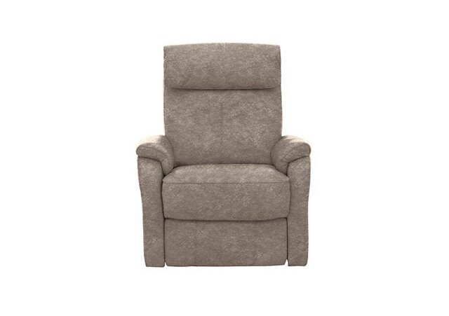 Rowan Fabric Swivel Rocker Recliner Armchair - Mink