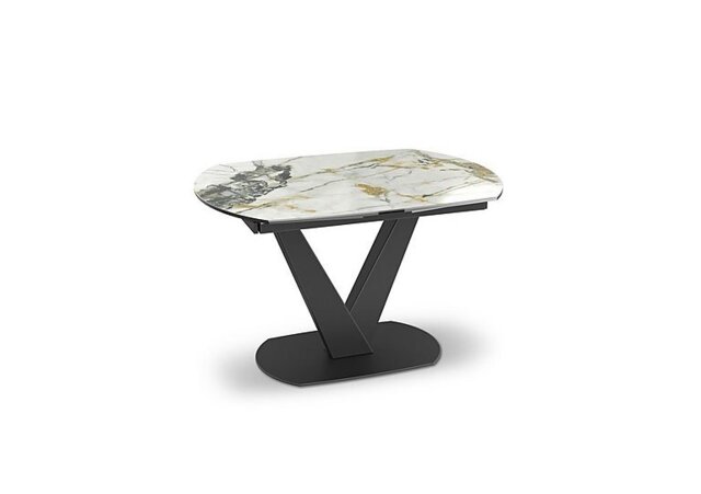 Julio Swivel Extending Dining Table - 120-cm