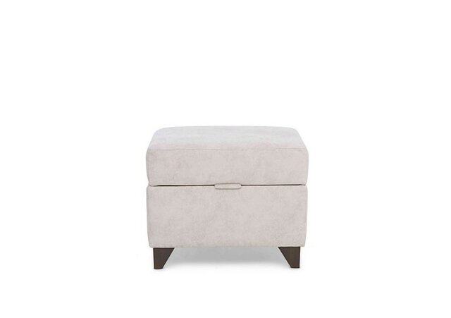 Aura Storage Footstool - Enzo Cream