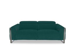 Gisella Fabric 3 Seater Power Recliner Sofa with Power Headrests - Opulence Teal