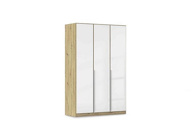 Rauch - Freja 136cm 3 Door Hinged Glass Wardrobe