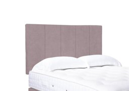 Artisan Collection Strata High Strutted Headboard - Super King - Plush Lilac