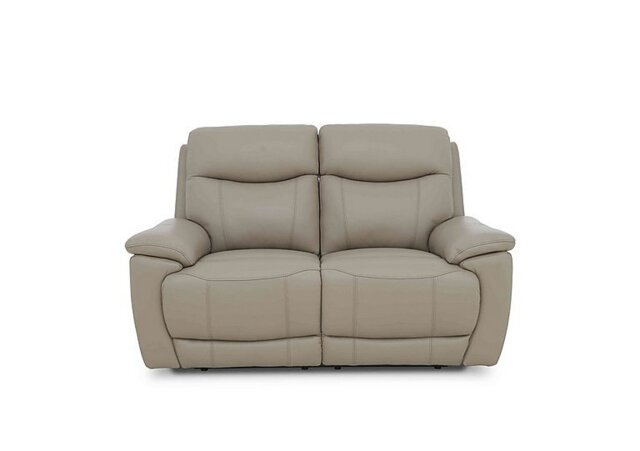 Sloane 2 Seater Leather Sofa - Oyster