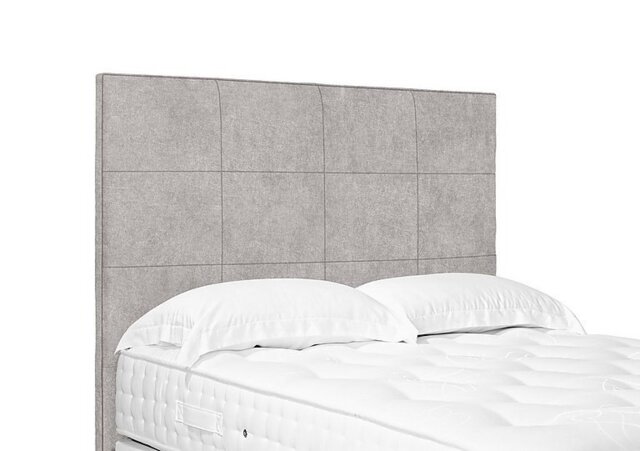 Artisan Collection Elwood High Floor Standing Headboard - Single - Tweed Stone