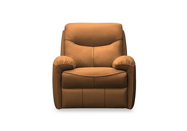 G Plan - Amesbury Leather Power Recliner Armchair - Cambridge Tan