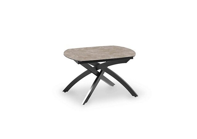 Rafa Swivel Extending Dining Table - 130-cm