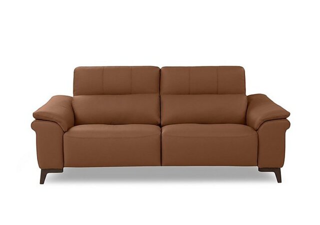 Nicoletti - Marconi 3 Seater Leather Recliner Sofa with Headrests and Power Lumbar