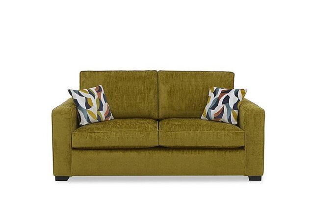 Abberton 3 Seater Deluxe Sofa Bed - Dill Bromley Chenille Plain