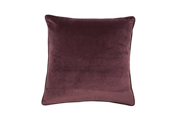 Luxe Cushion - Aubergine