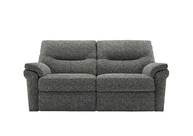 G Plan - Seattle 2.5 Seater Fabric Sofa - No Recliner - Remco Slate - Sofas and Armchairs - In Time for Christmas