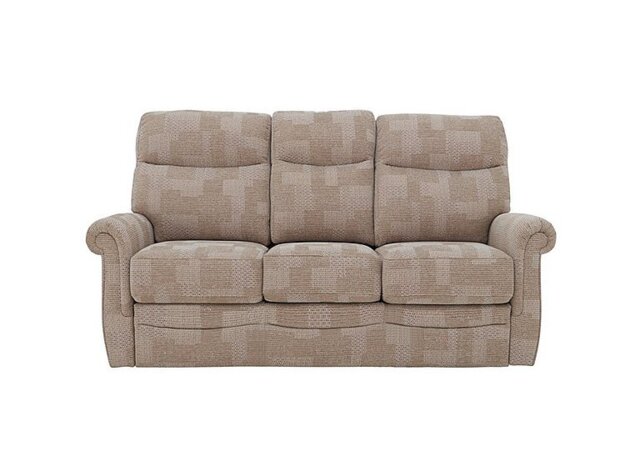 G Plan - Avon Small 3 Seater Fabric Sofa - Faro Sand - Sofas and Armchairs