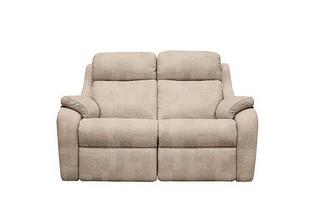 Kingsbury 2 Seater Fabric Power Recliner Sofa - Faro Mist