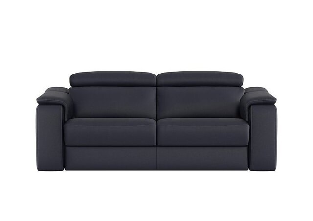 Nicoletti - Canto 3 Seater Leather Sofa - Torello Blu