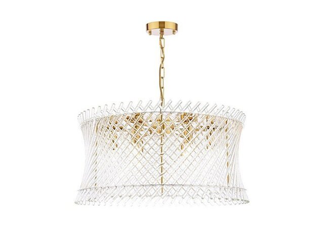 Lorian Glass 6 Light Ceiling Pendant