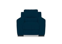 Viali Fabric Power Recliner Chair - Velvet Sky