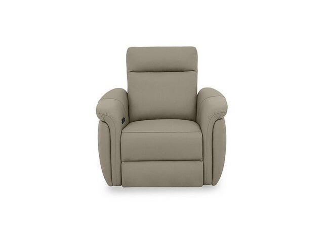 Dublin Leather Power Recliner Armchair with Power Headrest
