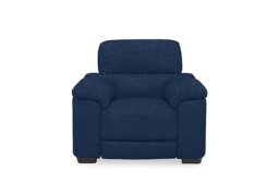 Nova Fabric Power Recliner Chair with Power Headrest - R330 Steel Blue