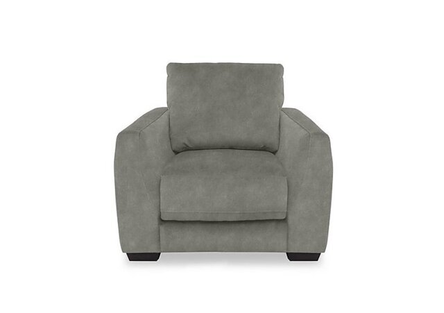 Dinky Fabric Chair with Power Recliner - Marble Stone