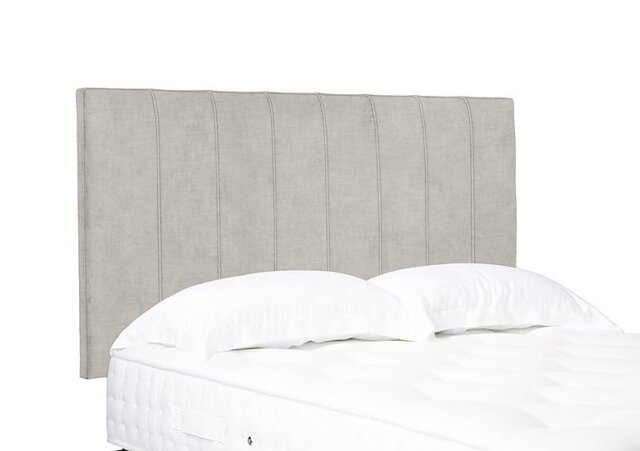 Artisan Collection Axel High Strutted Headboard - Single - Lace Ivory