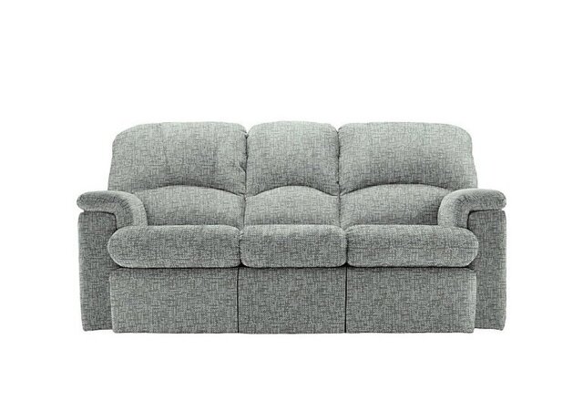 G Plan - Chloe 3 Seater Recliner Fabric Sofa - Remco Duck Egg